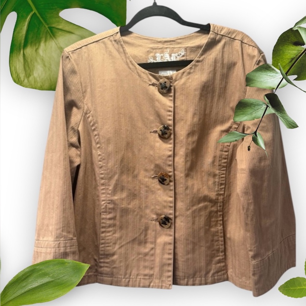 LAL Live a Little Khaki Jacket XL
